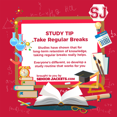 Senior Jackets Study Tips: Take Breaks